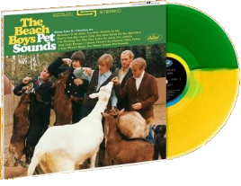 The Beach Boys - 1966 Pet Sounds - Gul/Grn vinyl LP  - 228 kr.